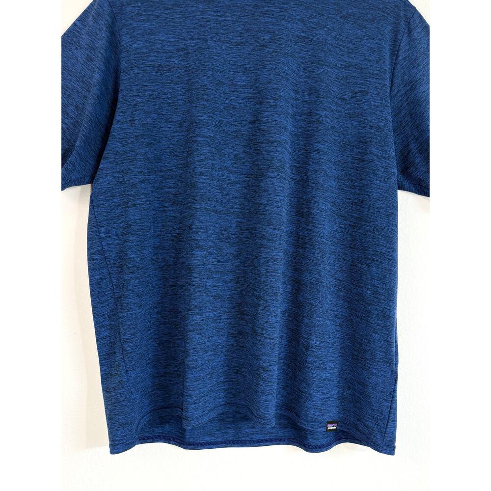 Patagonia Men’s Capilene Cool Daily Shirt Blue Size L UPF Stretch Outdoor Hiking - Picture 5 of 11